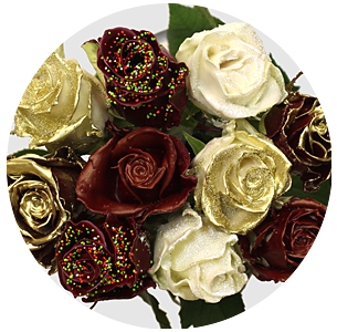 Роза "морозный воск" микс 1 ( Roses Frost Wax)